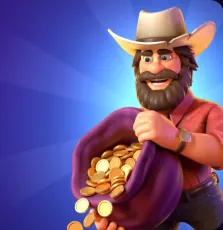Cowboy mit Münzsack, Bonusmotiv bei Dazard