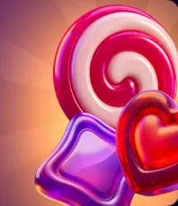 Bonbons aus Sweet Bonanza, Bonusmotiv bei Dazard