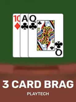 3 Card Brag, Live-Tisch von Playtech bei Dazard