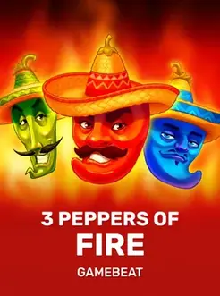 3 Peppers Of Fire, Slot von Gamebeat bei Dazard